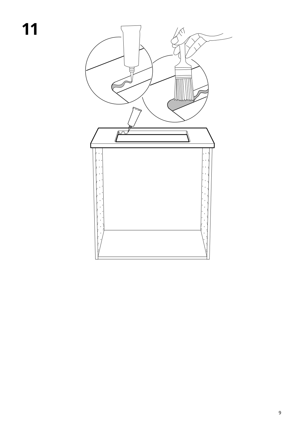 Assembly instructions for IKEA Havsen sink white | Page 9 - IKEA ENHET corner kitchen 194.857.14