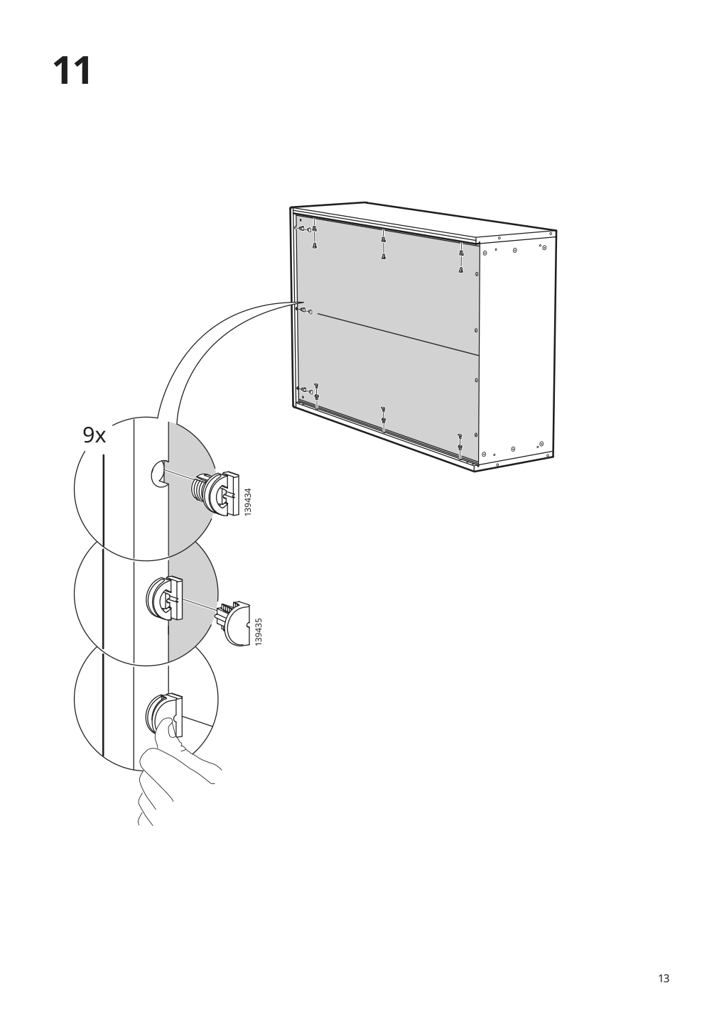 Assembly instructions for IKEA Havsta cabinet gray | Page 13 - IKEA HAVSTA storage combination 592.659.08