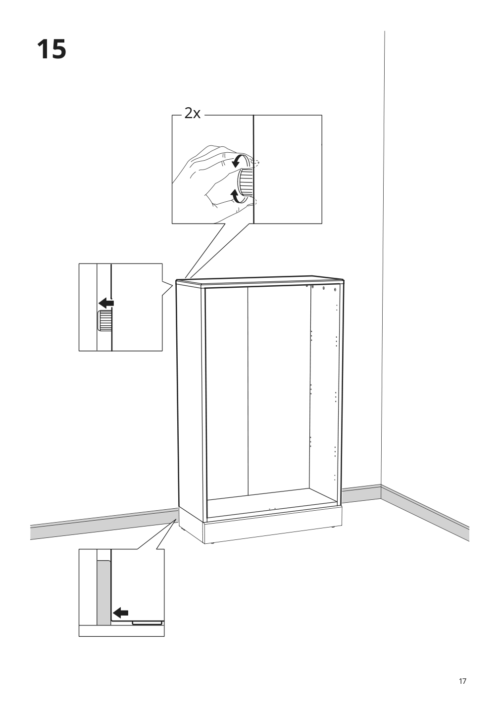 Assembly instructions for IKEA Havsta cabinet gray | Page 17 - IKEA HAVSTA cabinet 704.151.95