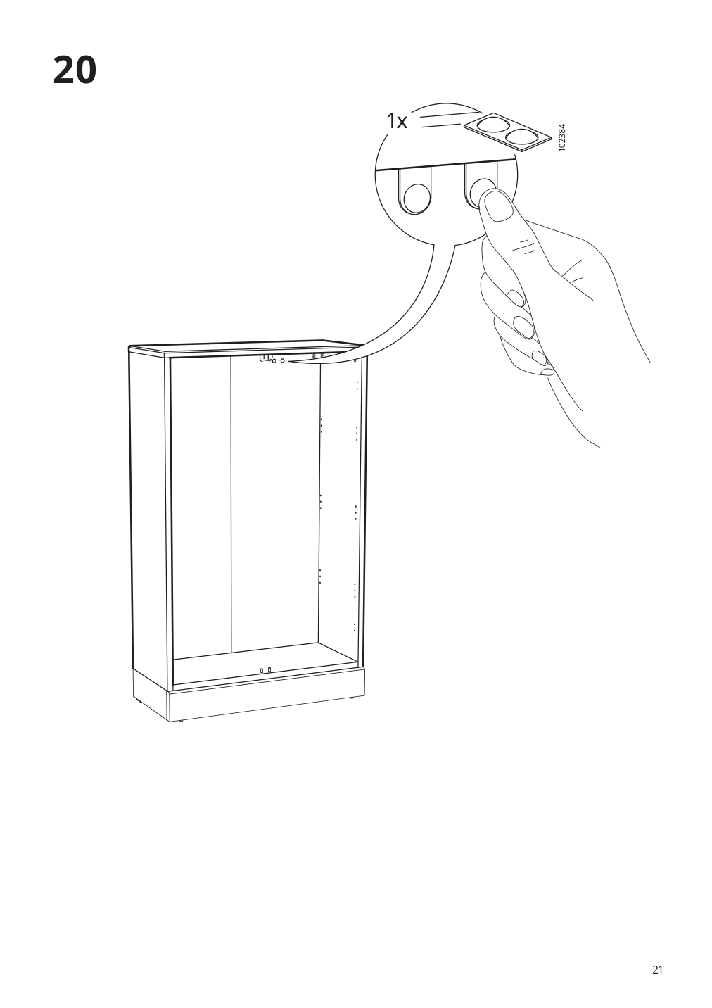 Assembly instructions for IKEA Havsta cabinet gray | Page 21 - IKEA HAVSTA storage combination 592.659.08