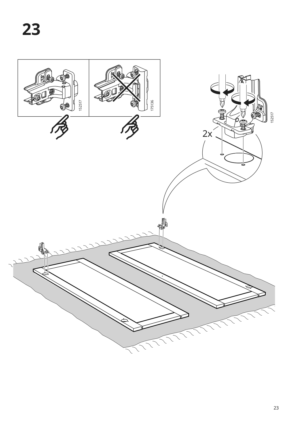 Assembly instructions for IKEA Havsta cabinet gray | Page 23 - IKEA HAVSTA storage combination 992.751.37