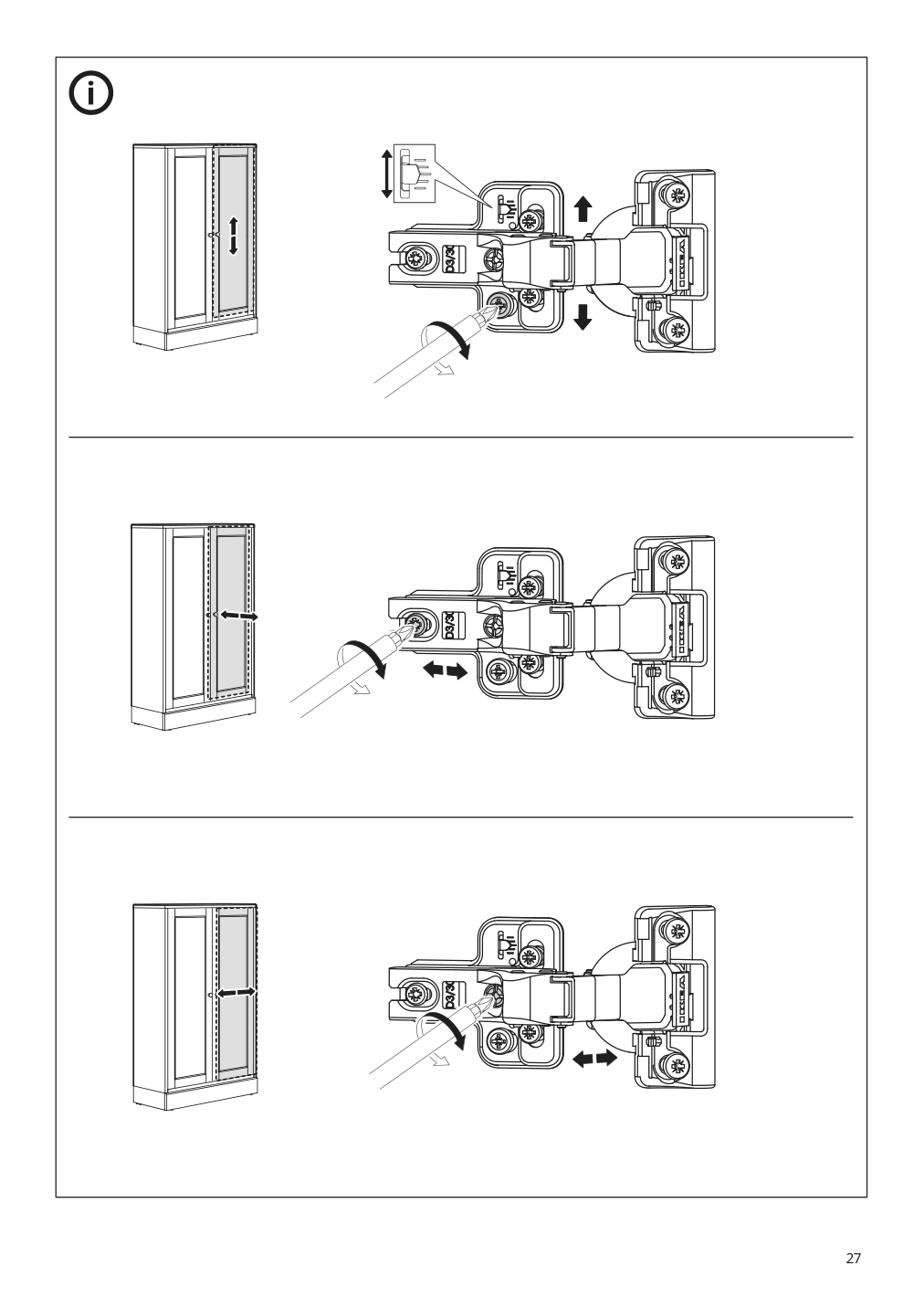 Assembly instructions for IKEA Havsta cabinet gray | Page 27 - IKEA HAVSTA storage combination 992.751.37