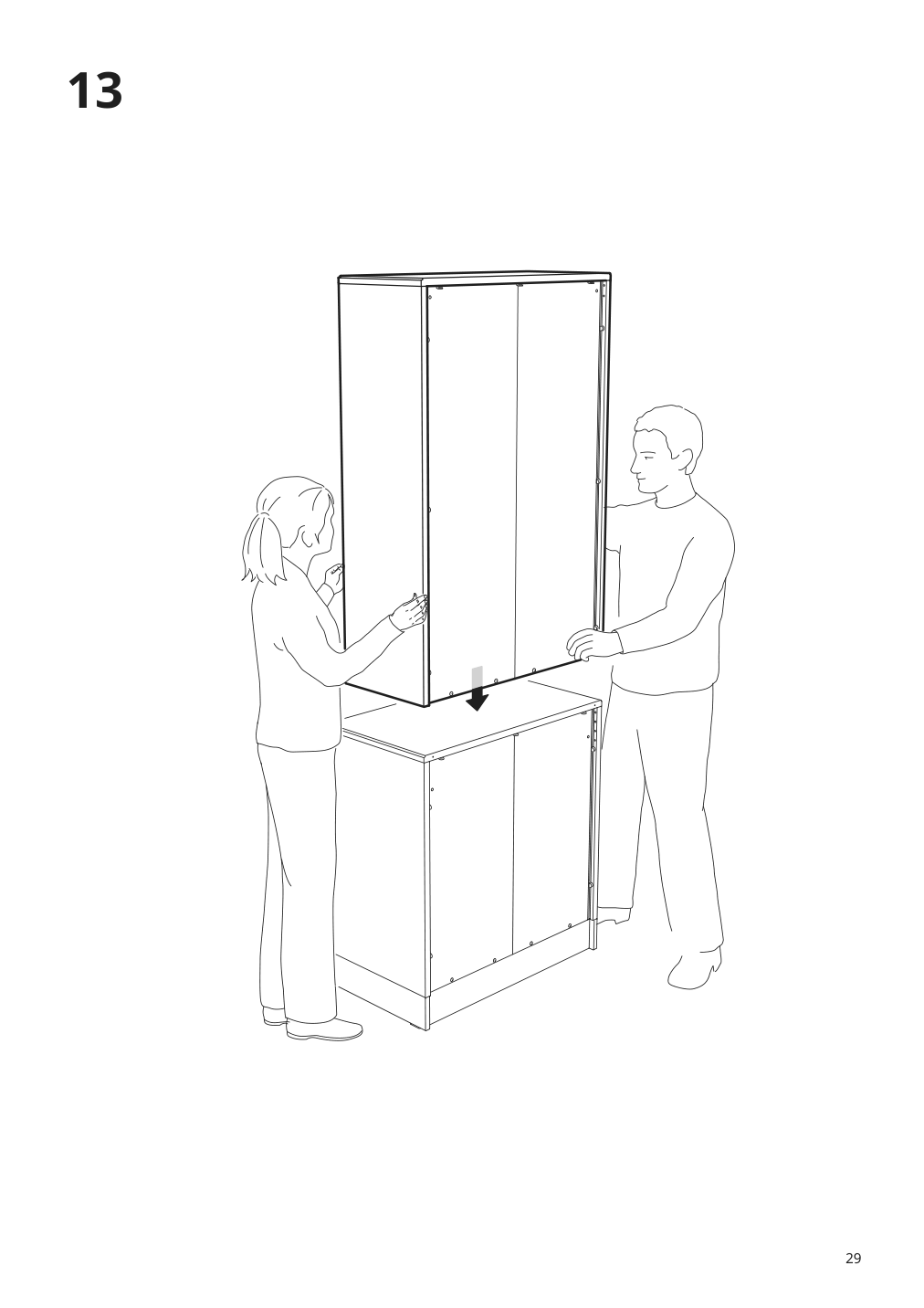 Assembly instructions for IKEA Havsta cabinet gray | Page 29 - IKEA HAVSTA storage combination 992.751.37