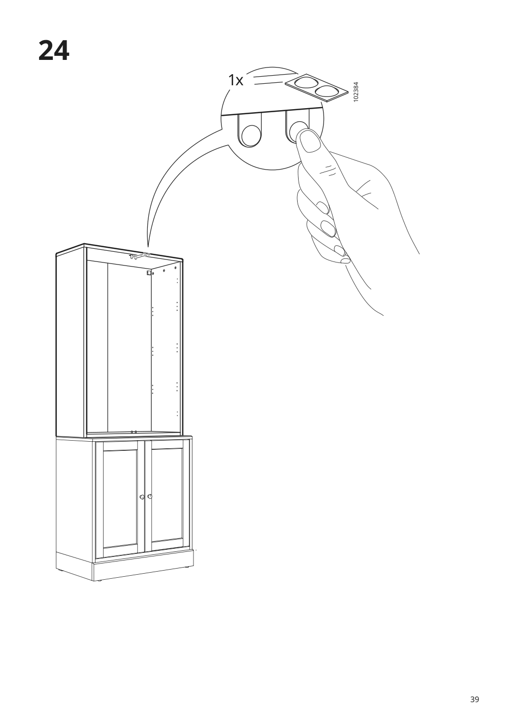 Assembly instructions for IKEA Havsta cabinet gray | Page 39 - IKEA HAVSTA storage combination 992.751.37