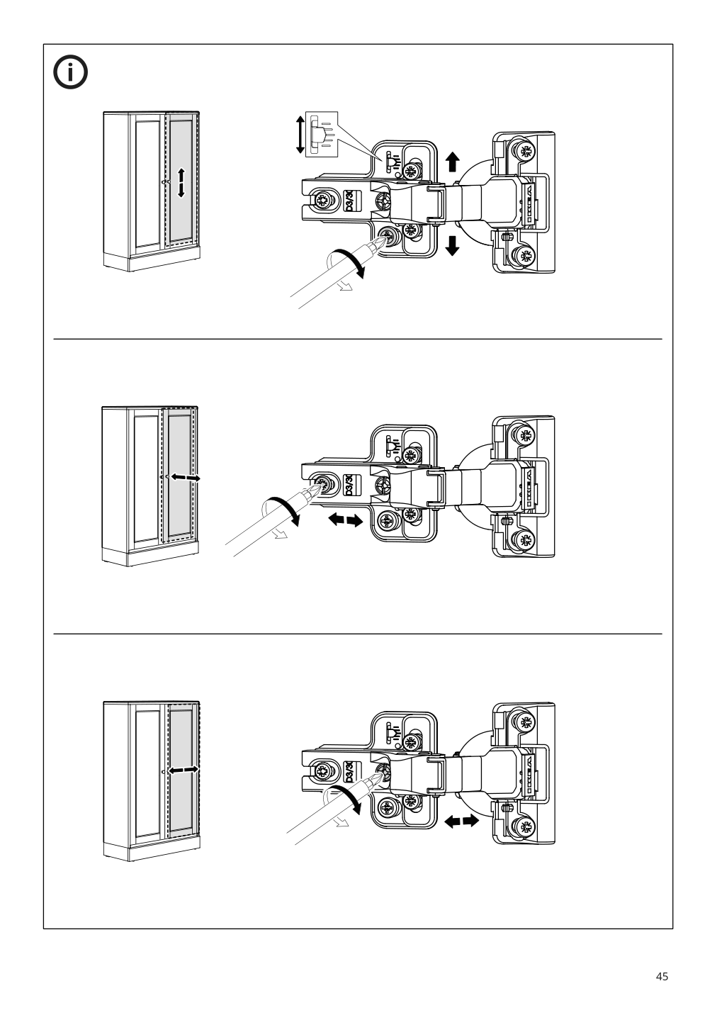 Assembly instructions for IKEA Havsta cabinet gray | Page 45 - IKEA HAVSTA cabinet with base 592.750.97