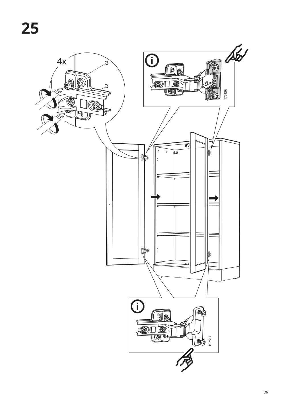 Assembly instructions for IKEA Havsta cabinet white | Page 25 - IKEA HAVSTA storage combination w/glass doors 792.659.74