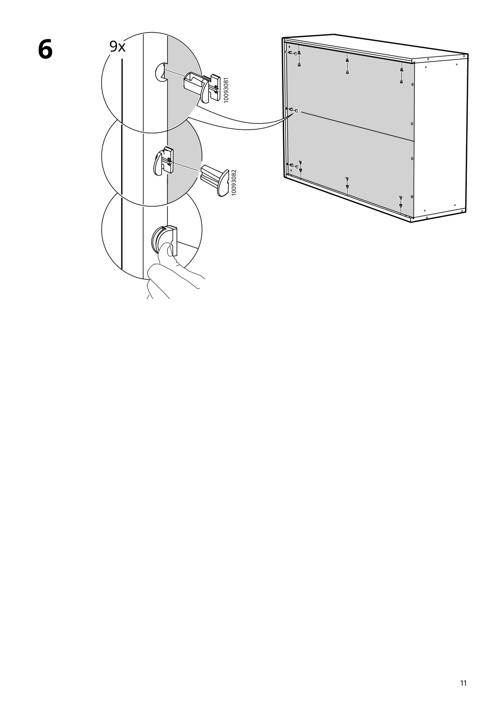 Assembly instructions for IKEA Havsta cabinet white | Page 11 - IKEA HAVSTA cabinet 505.292.49