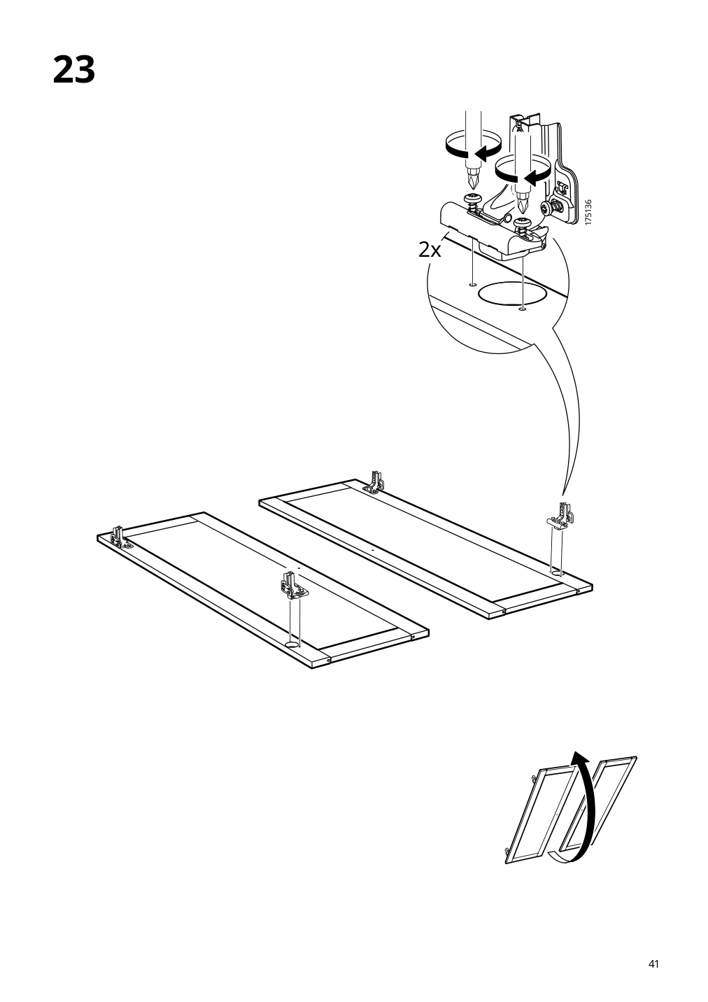 Assembly instructions for IKEA Havsta cabinet white | Page 41 - IKEA HAVSTA cabinet 505.292.49