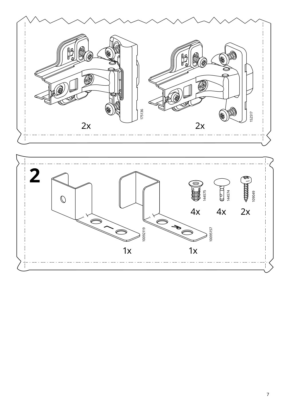 Assembly instructions for IKEA Havsta cabinet white | Page 7 - IKEA HAVSTA cabinet 505.292.49