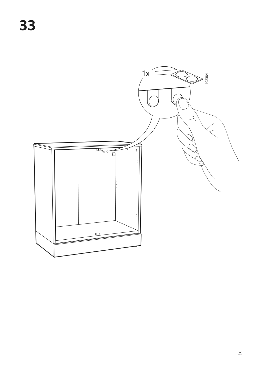 Assembly instructions for IKEA Havsta cabinet with base gray | Page 29 - IKEA HAVSTA TV storage combination/glass doors 193.861.96