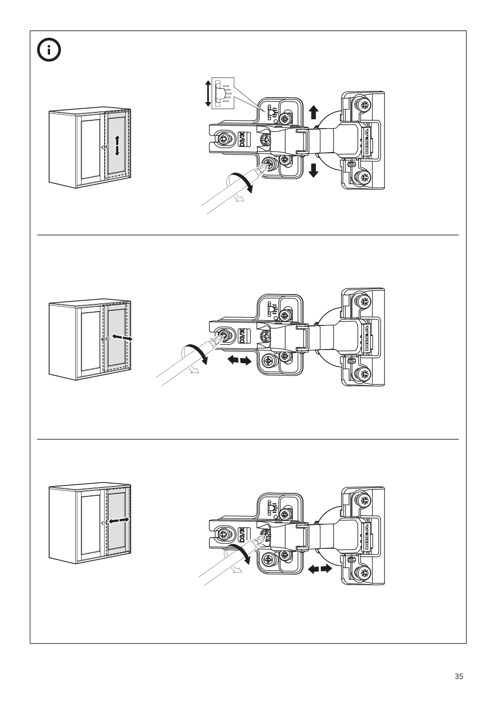 Assembly instructions for IKEA Havsta cabinet with base gray | Page 35 - IKEA HAVSTA TV storage combination 993.861.78