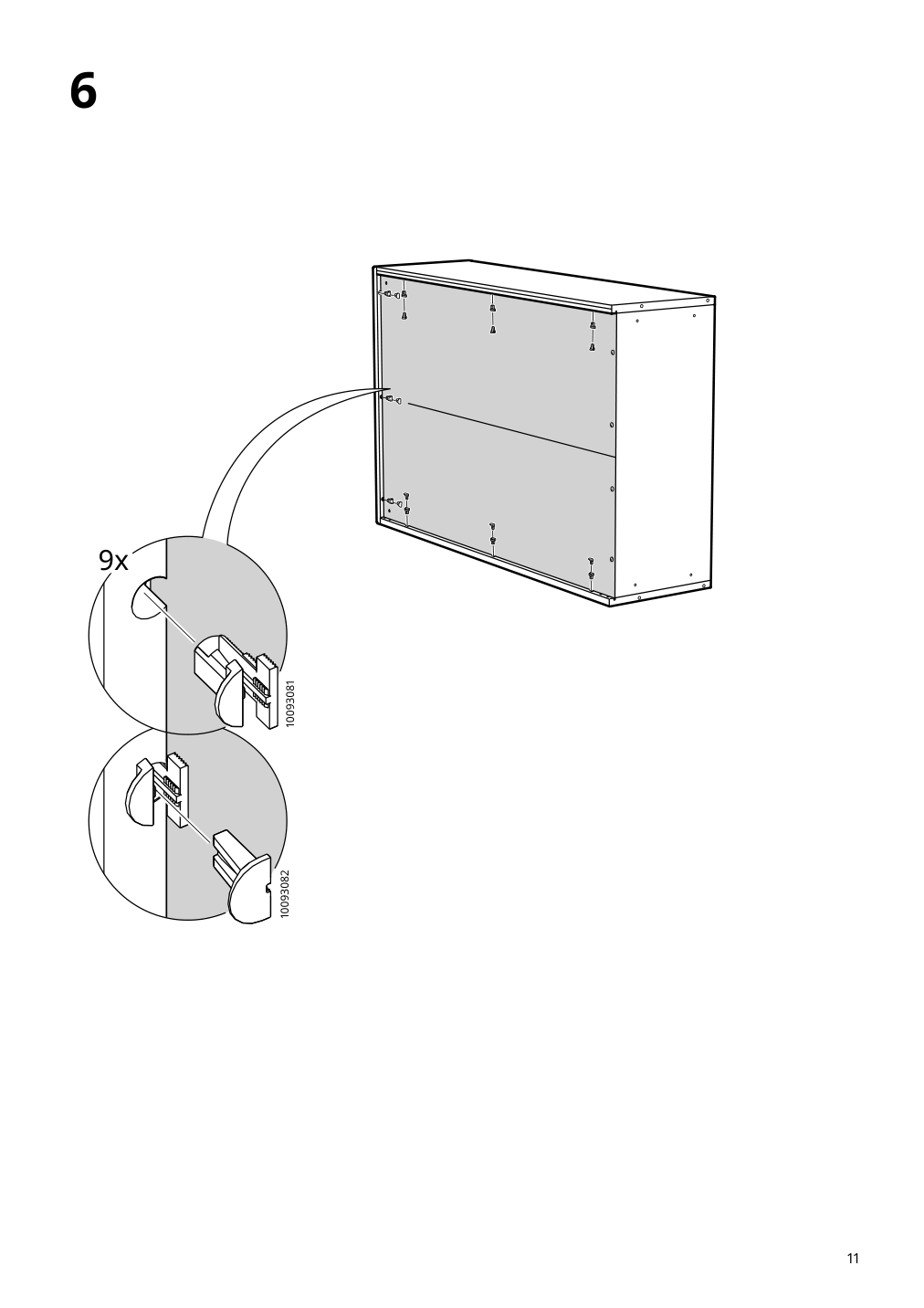 Assembly instructions for IKEA Havsta glass door cabinet gray beige | Page 11 - IKEA HAVSTA glass-door cabinet 405.292.59