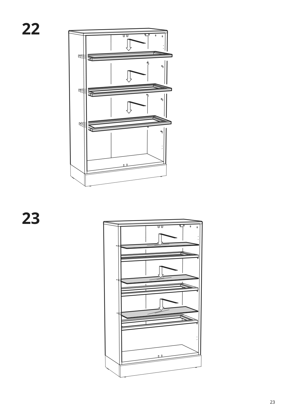 Assembly instructions for IKEA Havsta glass door cabinet gray | Page 23 - IKEA HAVSTA glass-door cabinet with base 292.751.07