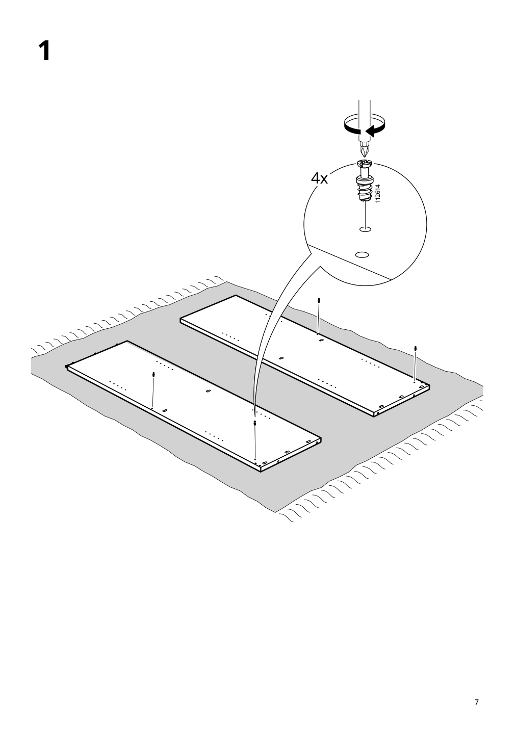 Assembly instructions for IKEA Havsta shelf unit white | Page 7 - IKEA HAVSTA storage combination 795.346.79