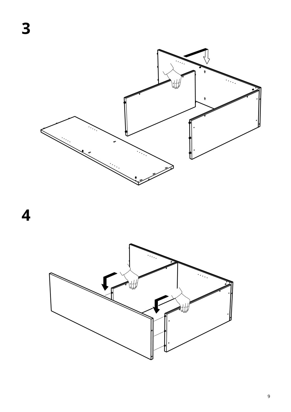 Assembly instructions for IKEA Havsta shelf unit white | Page 9 - IKEA HAVSTA storage combination 795.346.79