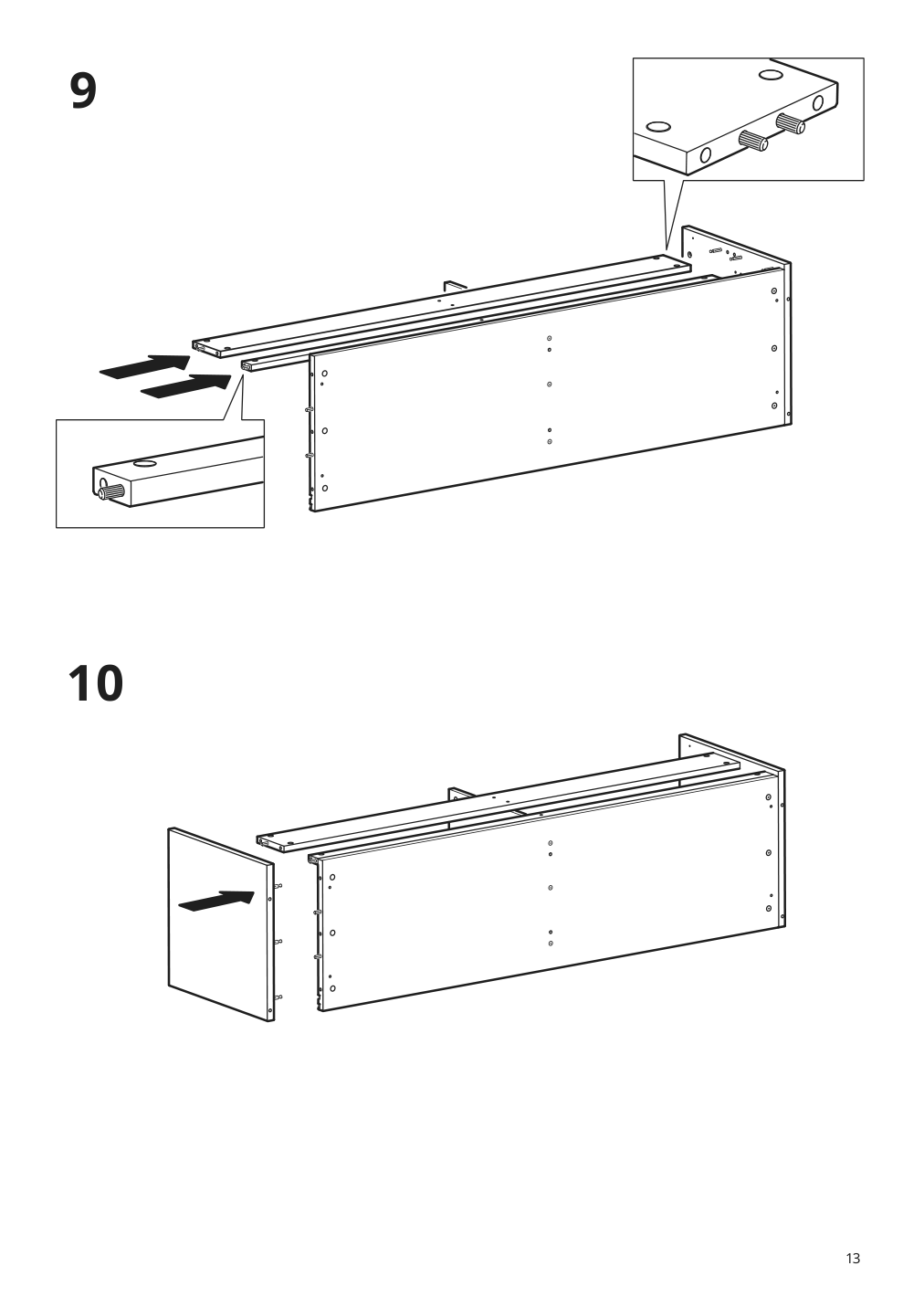 Assembly instructions for IKEA Havsta tv unit with base gray | Page 13 - IKEA HAVSTA TV unit with base 004.803.68