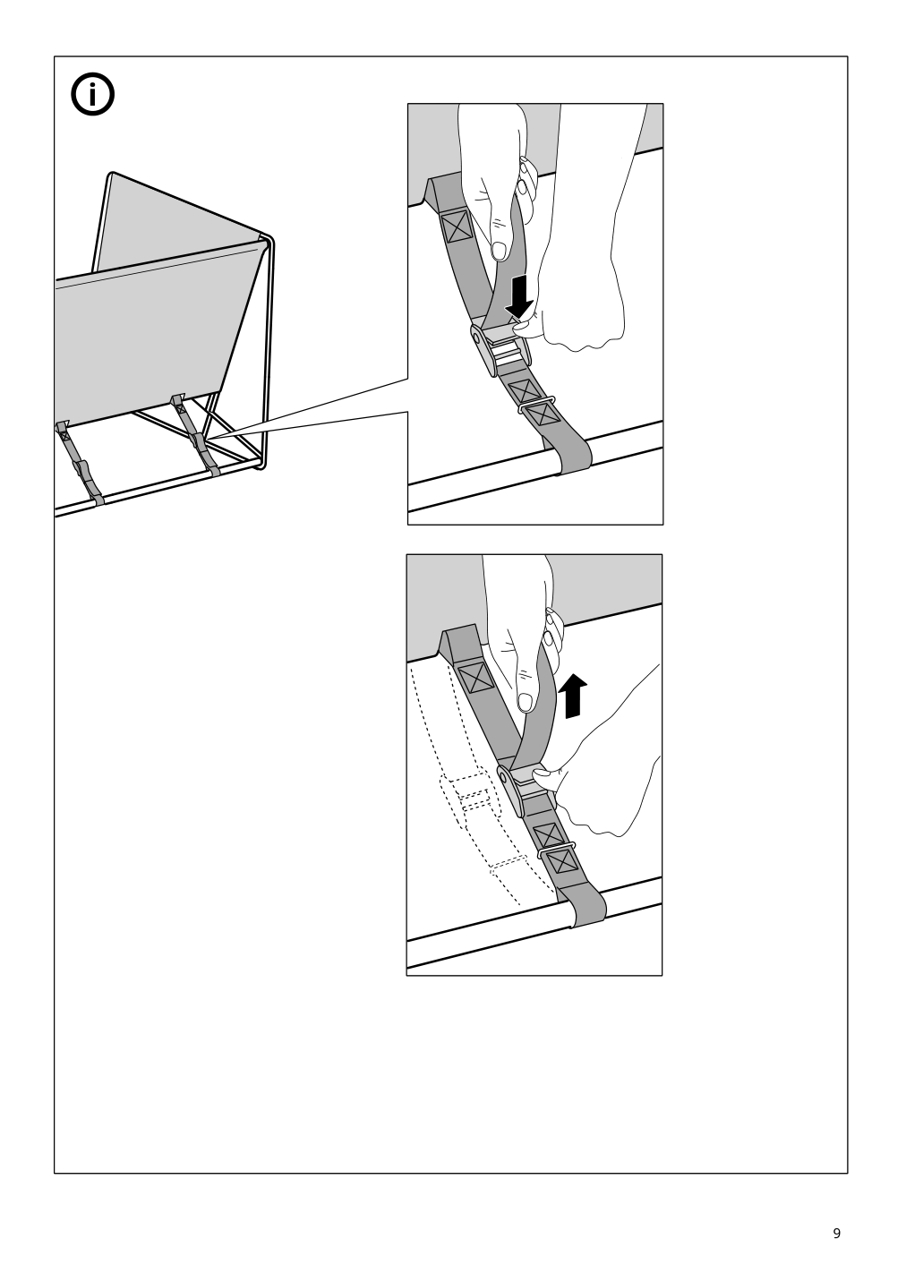 Assembly instructions for IKEA Havsten armchair outdoor beige | Page 9 - IKEA HAVSTEN armchair, outdoor 305.424.97