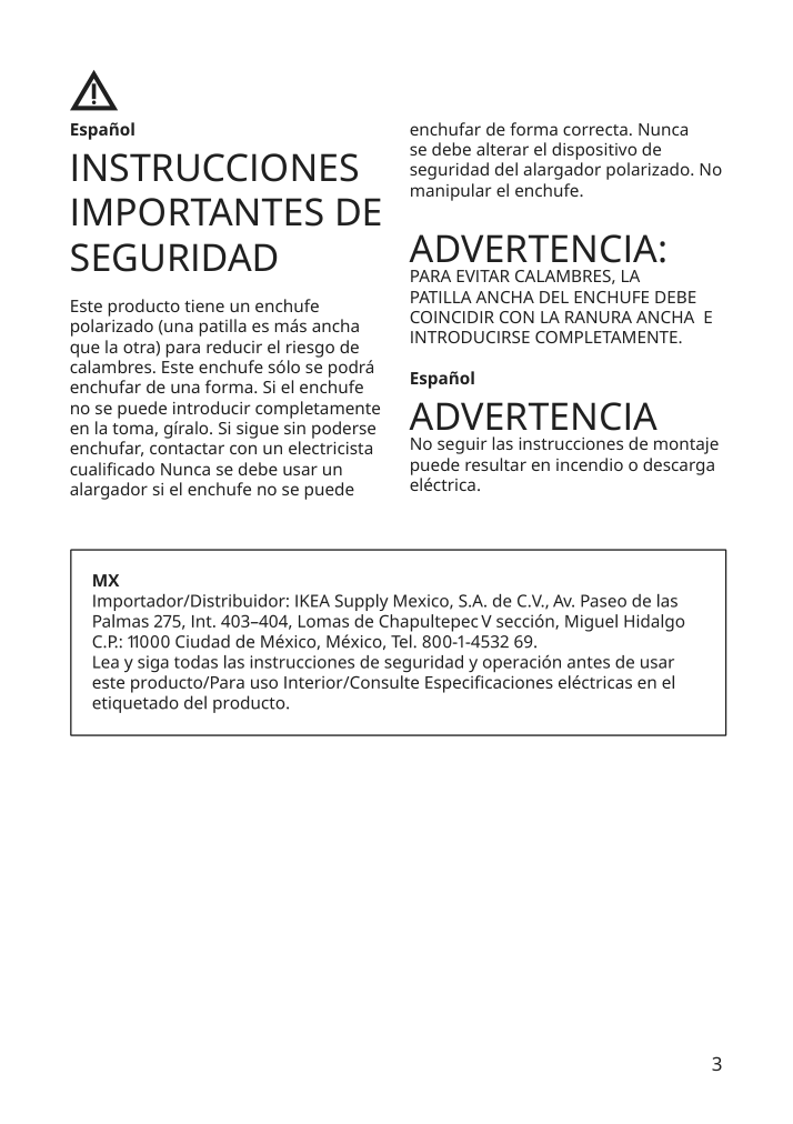 Assembly instructions for IKEA Hektar work lamp dark gray | Page 3 - IKEA HEKTAR work lamp 903.493.74
