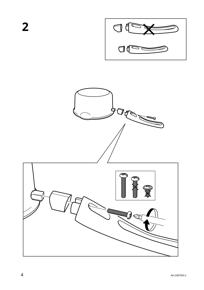 Assembly instructions for IKEA Hemlagad 6 piece cookware set black | Page 4 - IKEA HEMLAGAD 6-piece cookware set 004.628.64