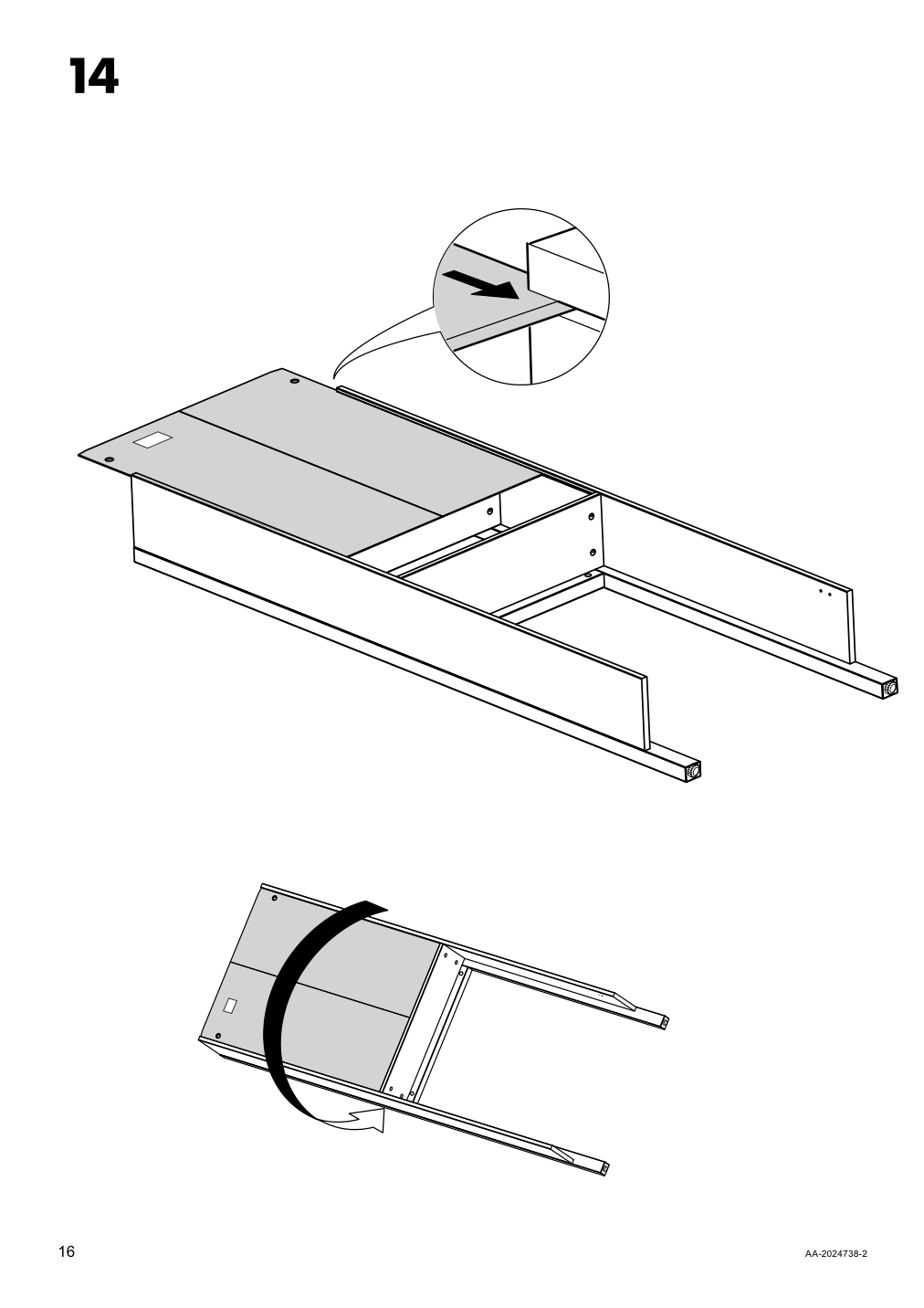 Assembly instructions for IKEA Hemnes bathroom shelf unit white | Page 16 - IKEA HEMNES bathroom shelf unit 904.004.47