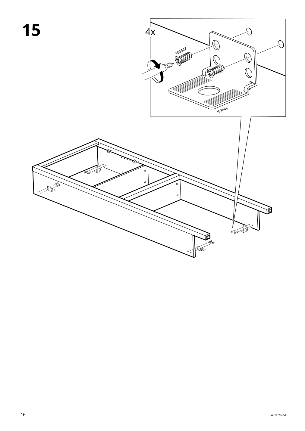 Assembly instructions for IKEA Hemnes bathroom shelf unit white | Page 16 - IKEA HEMNES bathroom shelf unit 904.004.47