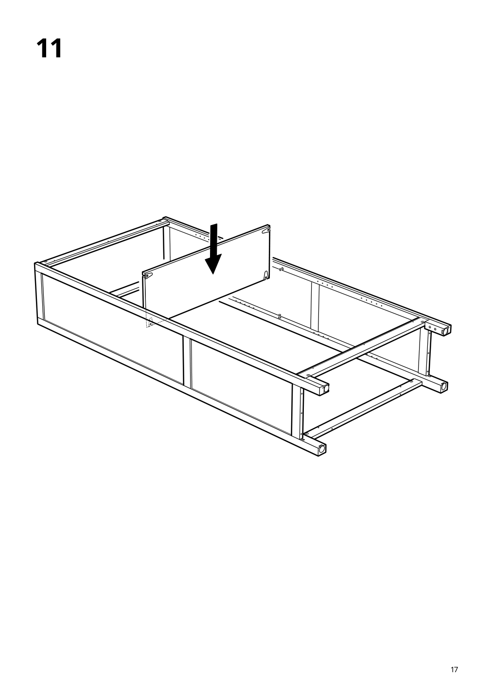 Assembly instructions for IKEA Hemnes bookcase black brown light brown | Page 17 - IKEA HEMNES TV storage combination 093.365.69