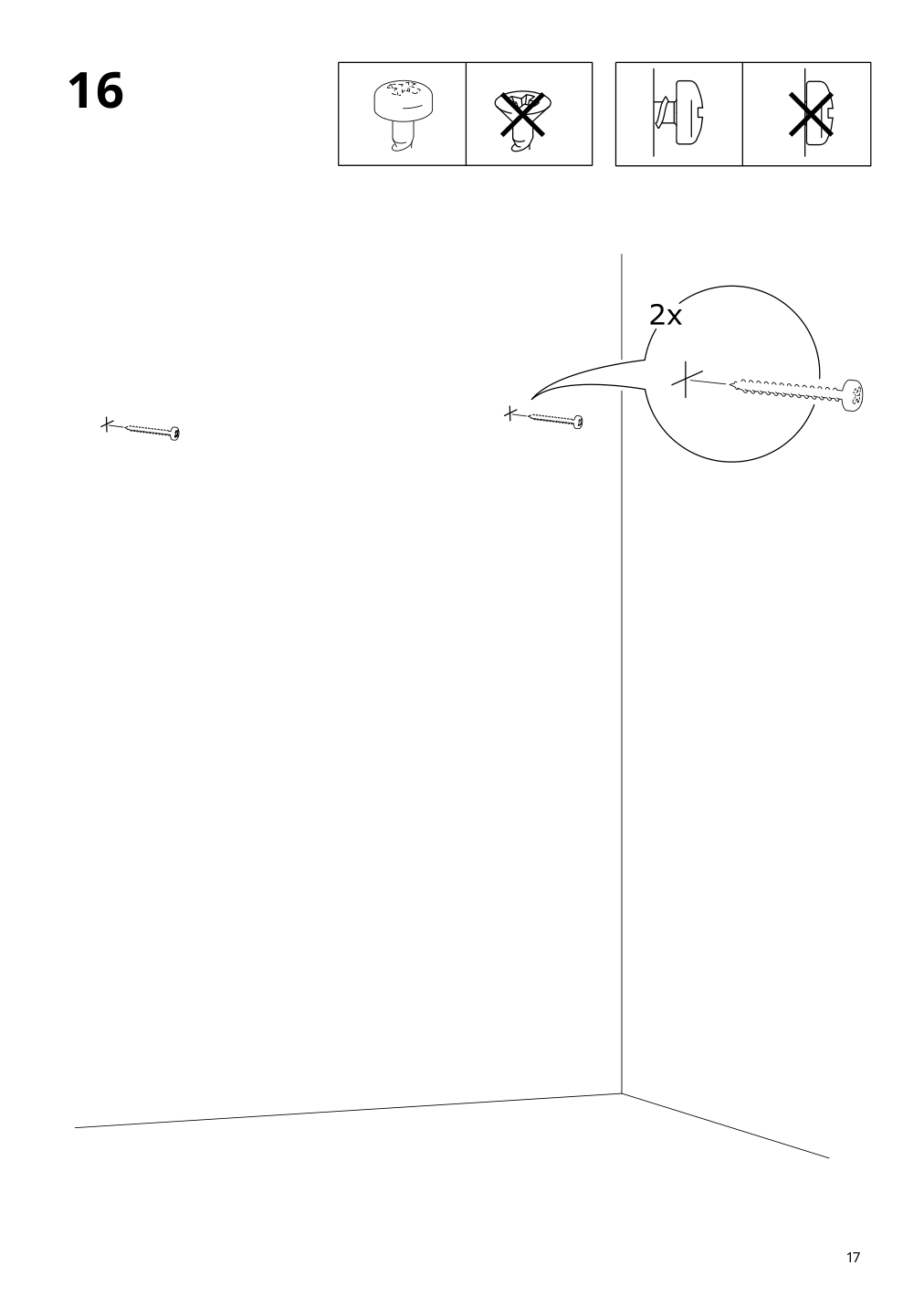 Assembly instructions for IKEA Hemnes hat rack white | Page 17 - IKEA HEMNES hat rack 602.437.98