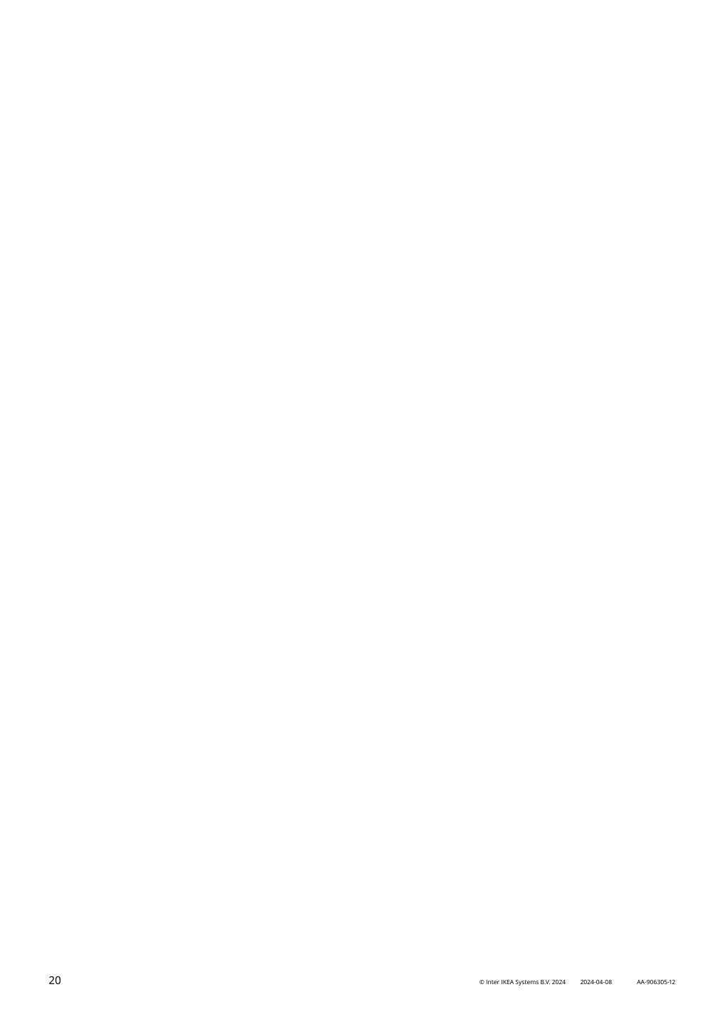 Assembly instructions for IKEA Hemnes hat rack white | Page 20 - IKEA HEMNES hat rack 602.437.98