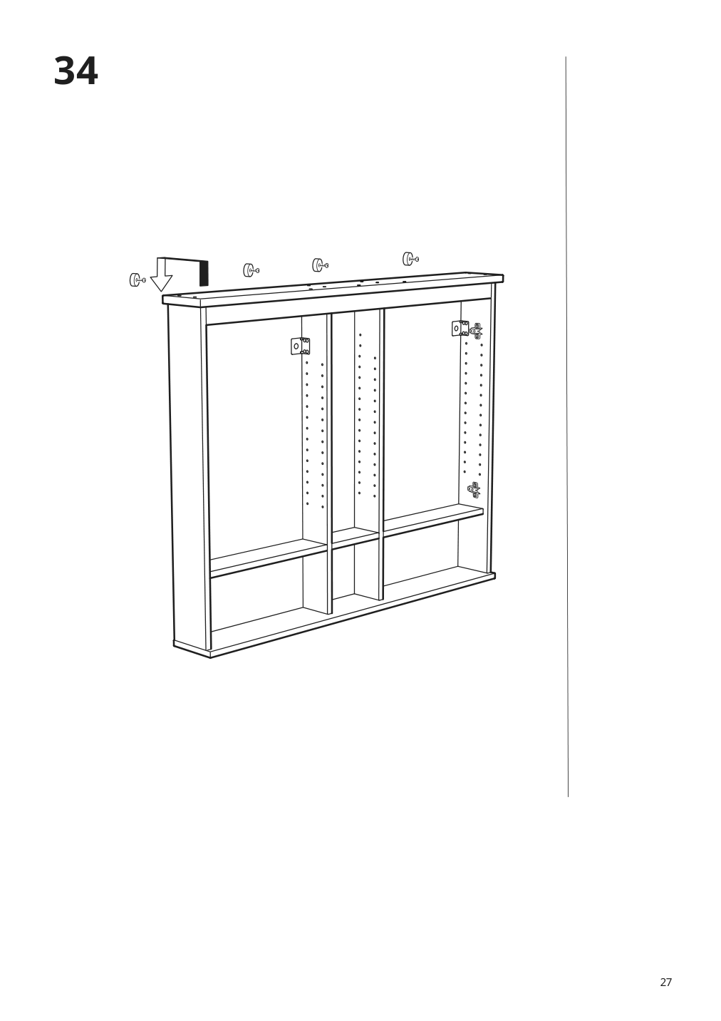 Assembly instructions for IKEA Hemnes mirror cabinet with 2 doors white | Page 27 - IKEA HEMNES mirror cabinet with 2 doors 002.987.41