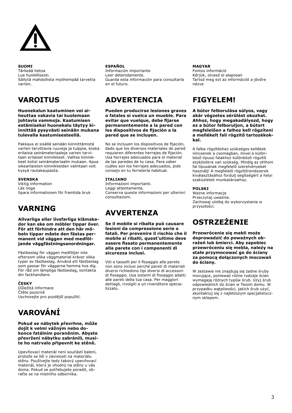 Assembly instructions for IKEA Hemnes open sink cabinet with 2 drawers gray | Page 3 - IKEA HEMNES / ODENSVIK open sink cabinet with 2 drawers 894.772.73