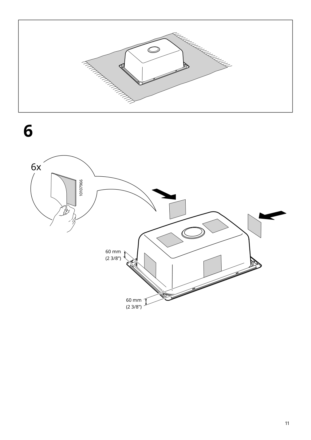 Assembly instructions for IKEA Hillesjoen sink stainless steel | Page 11 - IKEA ENHET corner kitchen 794.410.05