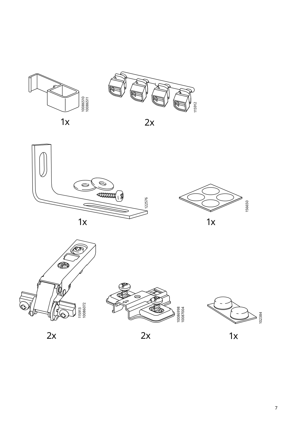 Assembly instructions for IKEA Hoegbo glass door white | Page 7 - IKEA BILLY / HÖGBO bookcase w glass doors 994.843.86