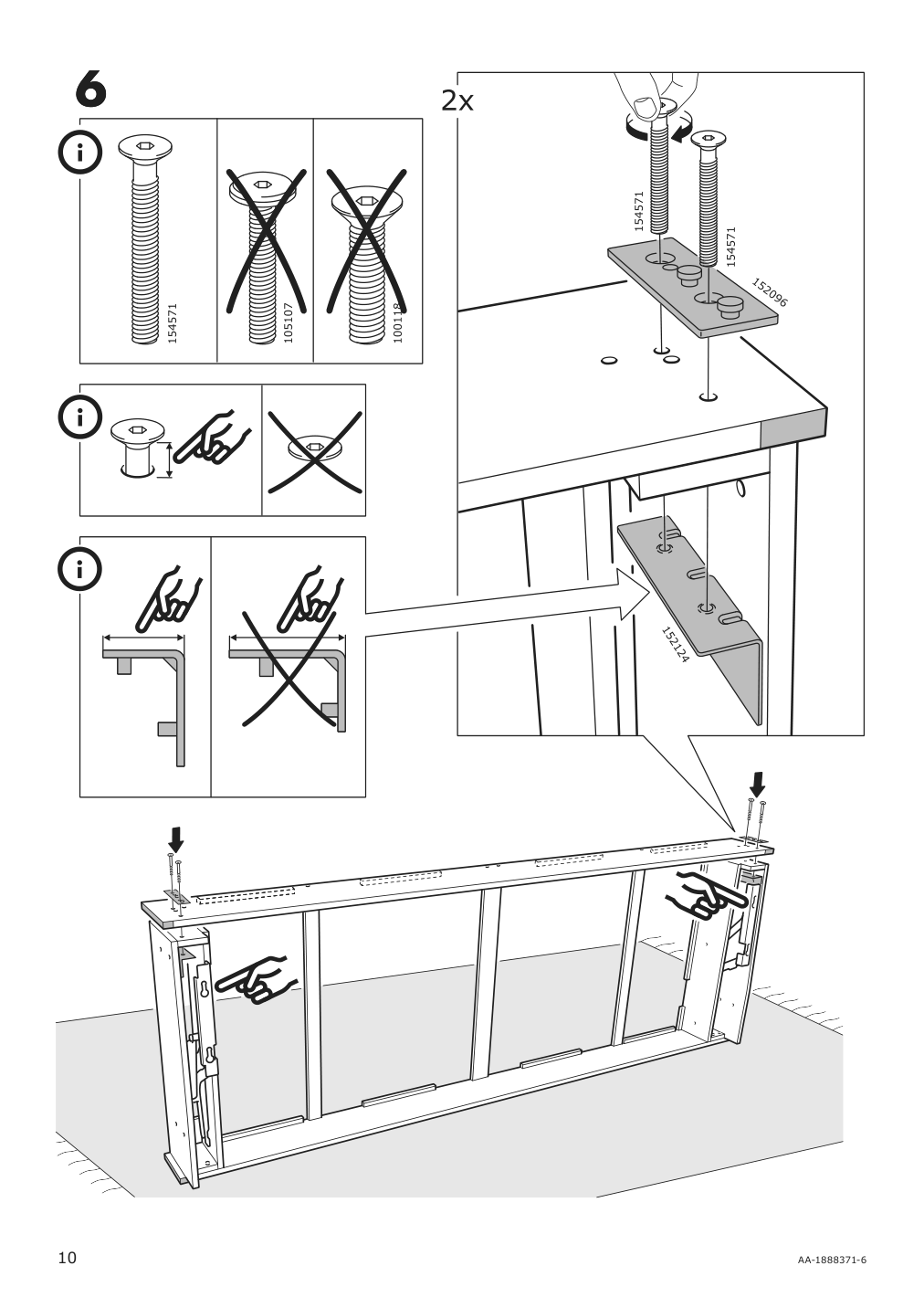 Assembly instructions for IKEA Holmsund sleeper sofa frame | Page 10 - IKEA HOLMSUND sleeper sofa 792.407.71