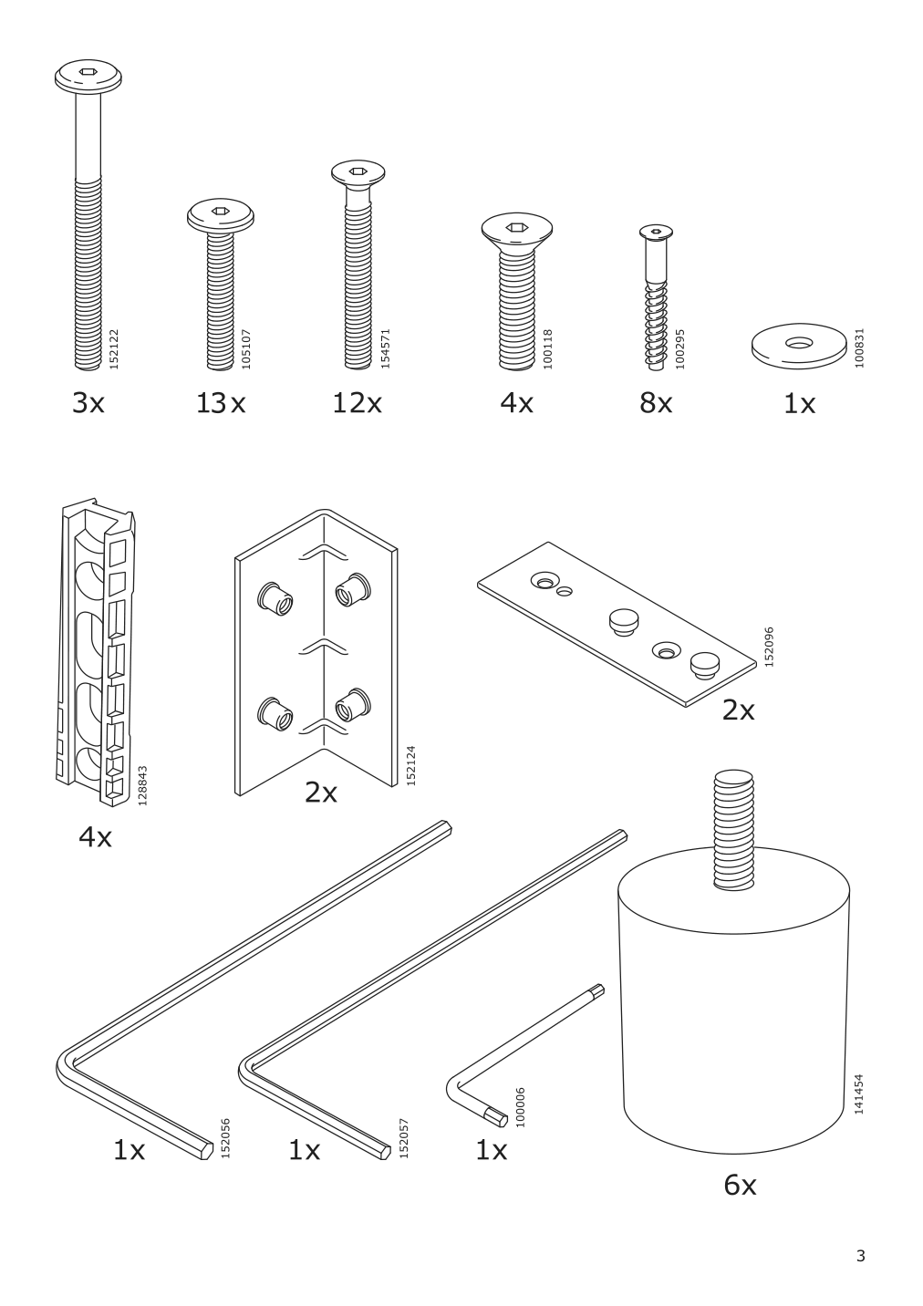 Assembly instructions for IKEA Holmsund sleeper sofa frame | Page 3 - IKEA HOLMSUND sleeper sofa 892.407.61