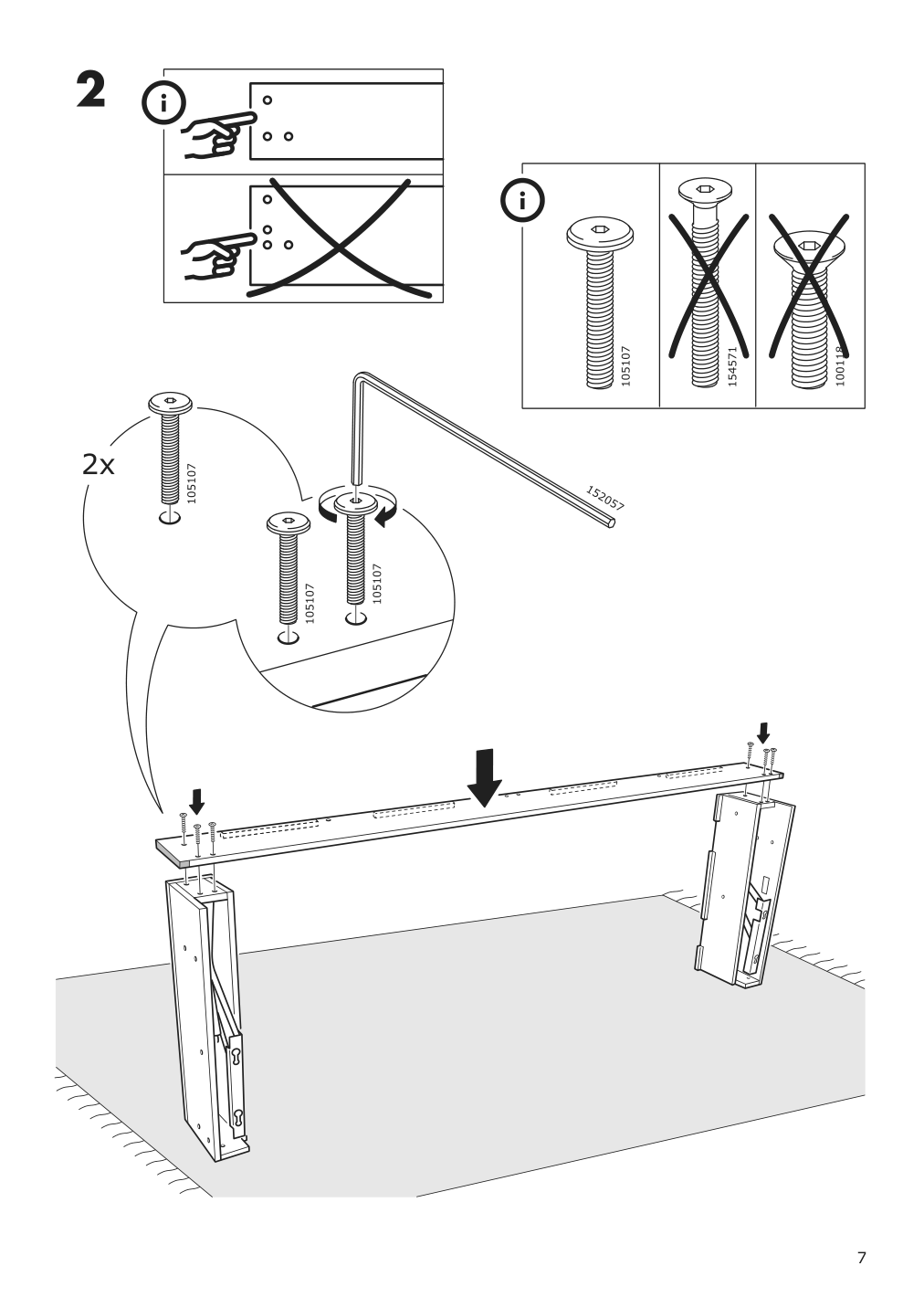 Assembly instructions for IKEA Holmsund sleeper sofa frame | Page 7 - IKEA HOLMSUND sleeper sofa 792.407.71