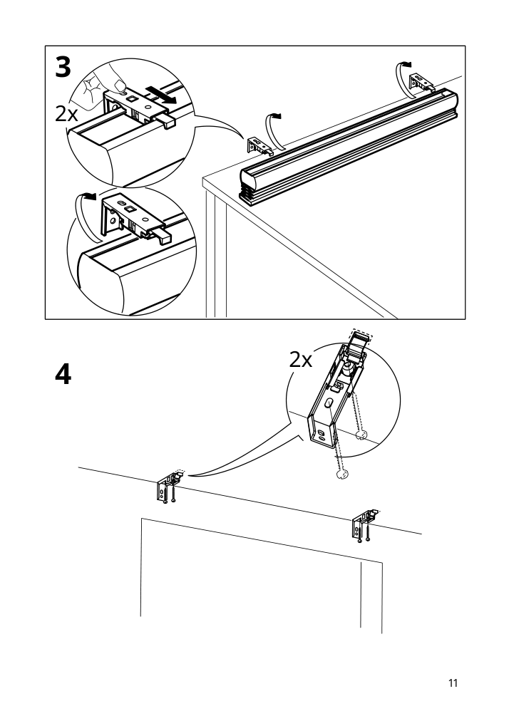 Assembly instructions for IKEA Hoppvals cellular blind beige | Page 11 - IKEA HOPPVALS cellular blind 405.670.72