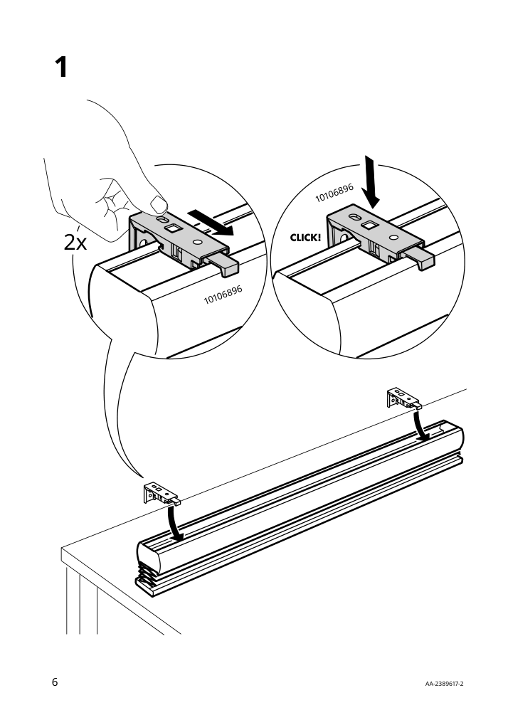 Assembly instructions for IKEA Hoppvals cellular blind beige | Page 6 - IKEA HOPPVALS cellular blind 405.670.72