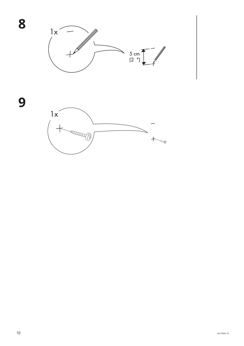 Assembly instructions for IKEA Hovet mirror black | Page 10 - IKEA HOVET mirror 705.159.15