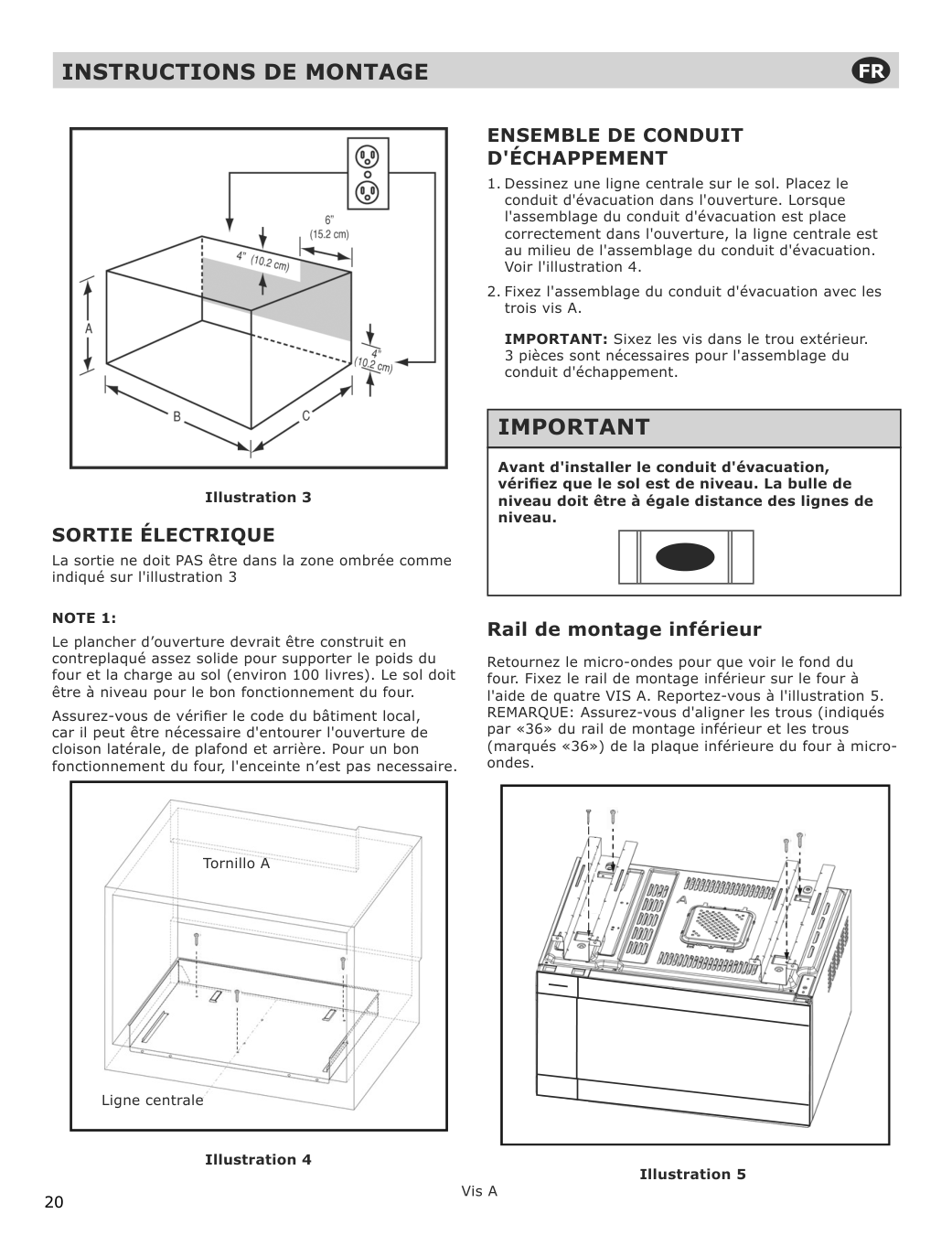 Assembly instructions for IKEA Huvudsaklig microwave trim kit black stainless steel | Page 20 - IKEA HUVUDSAKLIG built-in microwave 293.872.04