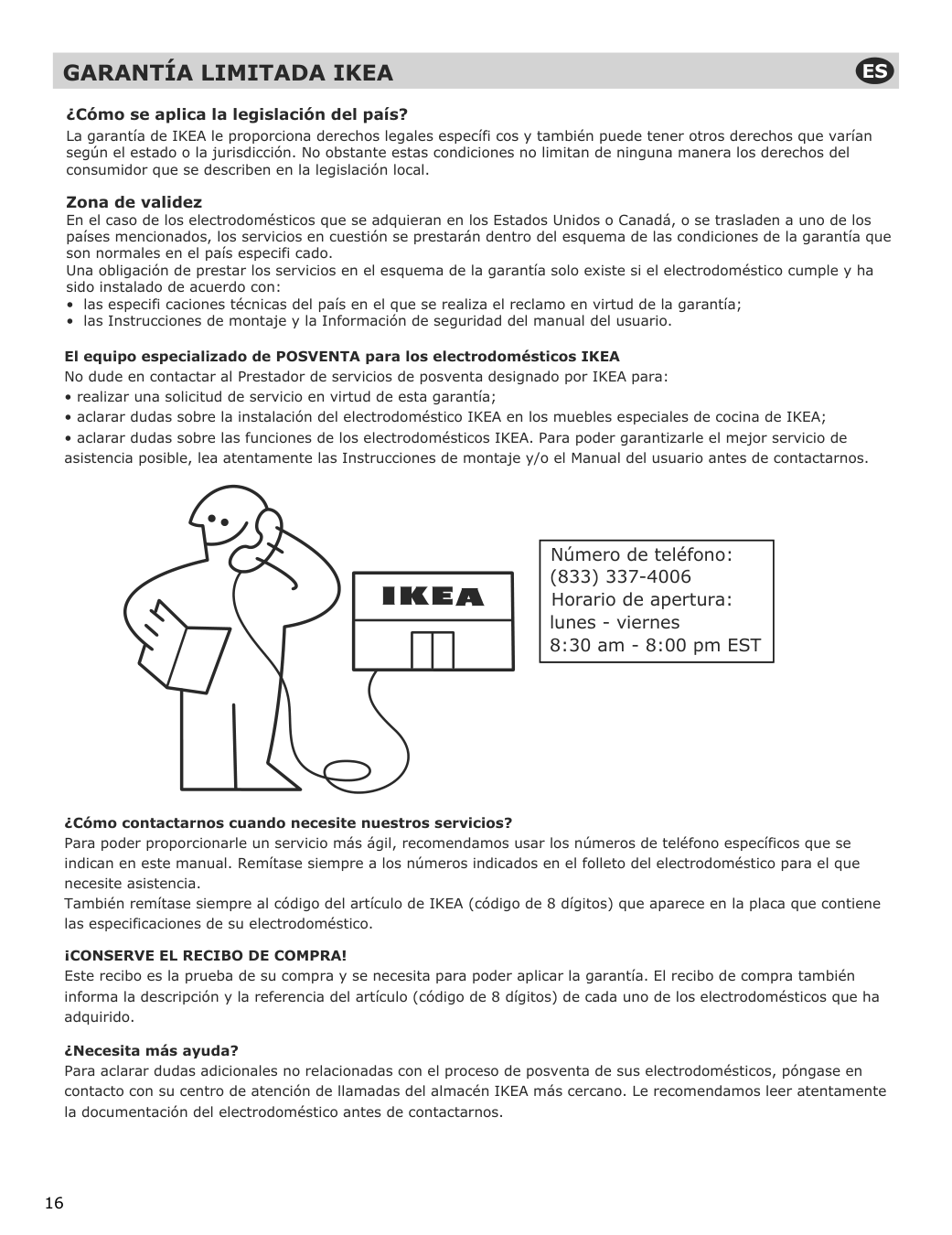 Assembly instructions for IKEA Huvudsaklig microwave trim kit stainless steel | Page 16 - IKEA HUVUDSAKLIG built-in microwave 293.872.23