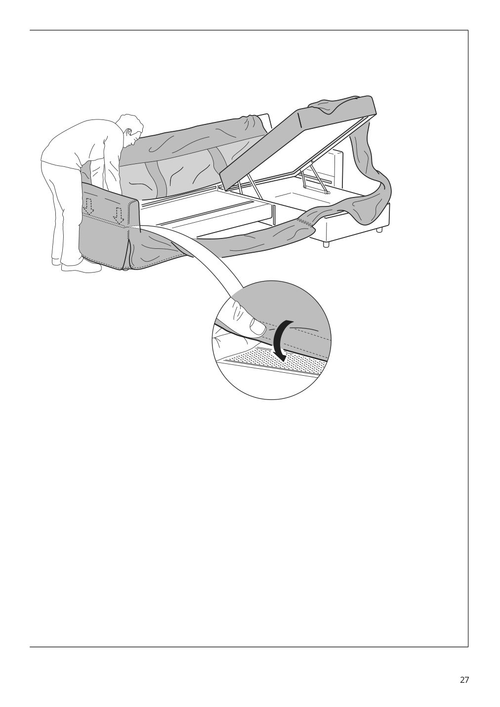 Assembly instructions for IKEA Hyltarp frame 3 seat sofa w chaise | Page 27 - IKEA HYLTARP sofa w chaise, right 795.149.97