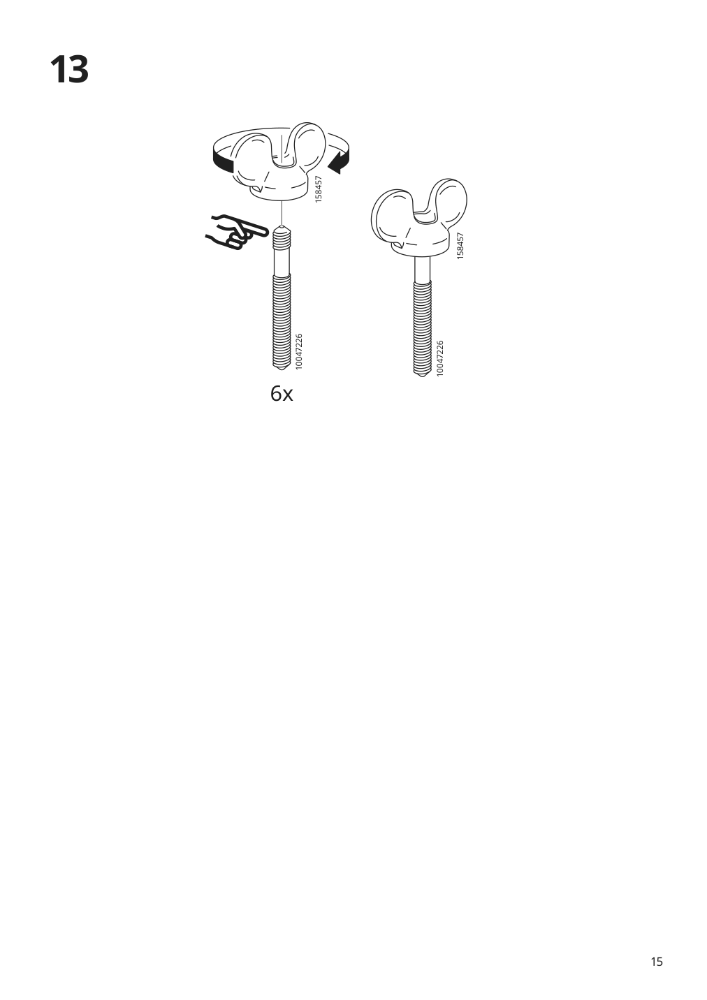 Assembly instructions for IKEA Hyltarp frame for sleeper sofa | Page 15 - IKEA HYLTARP sleeper sofa 294.896.03