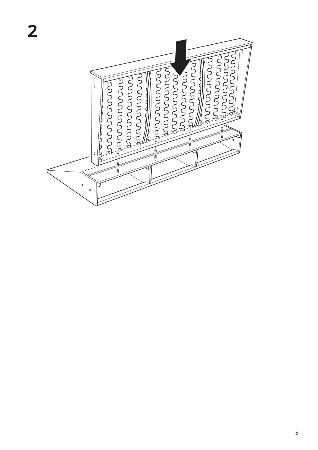 Assembly instructions for IKEA Hyltarp sofa frame | Page 5 - IKEA HYLTARP sofa 695.149.31