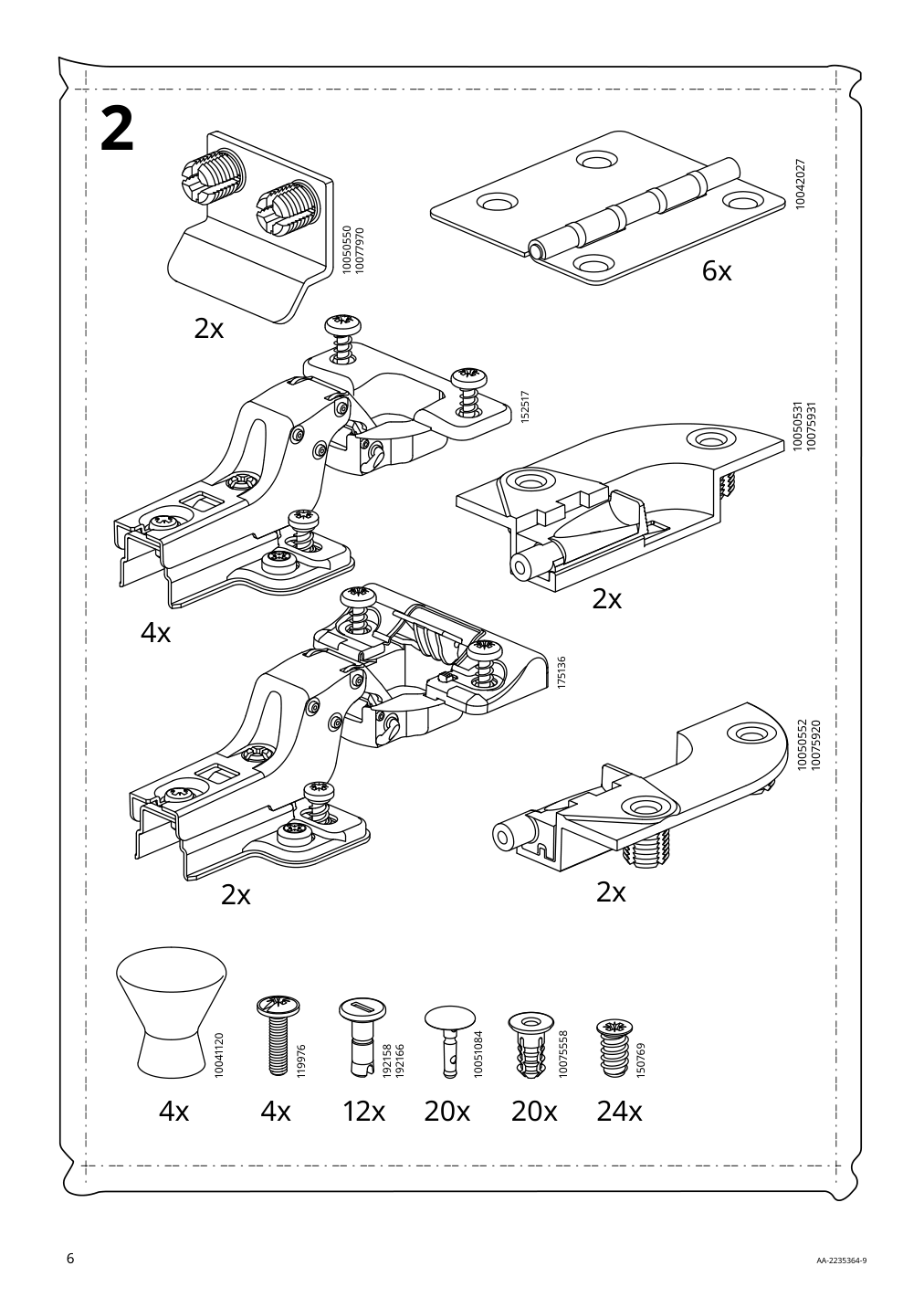 Assembly instructions for IKEA Idanaes wardrobe dark brown stained | Page 6 - IKEA IDANÄS wardrobe 504.588.31