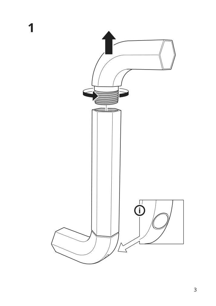 Assembly instructions for IKEA Ikea art event 2021 led flashlight allen key shaped blue | Page 3 - IKEA IKEA ART EVENT 2021 LED flashlight 004.919.46