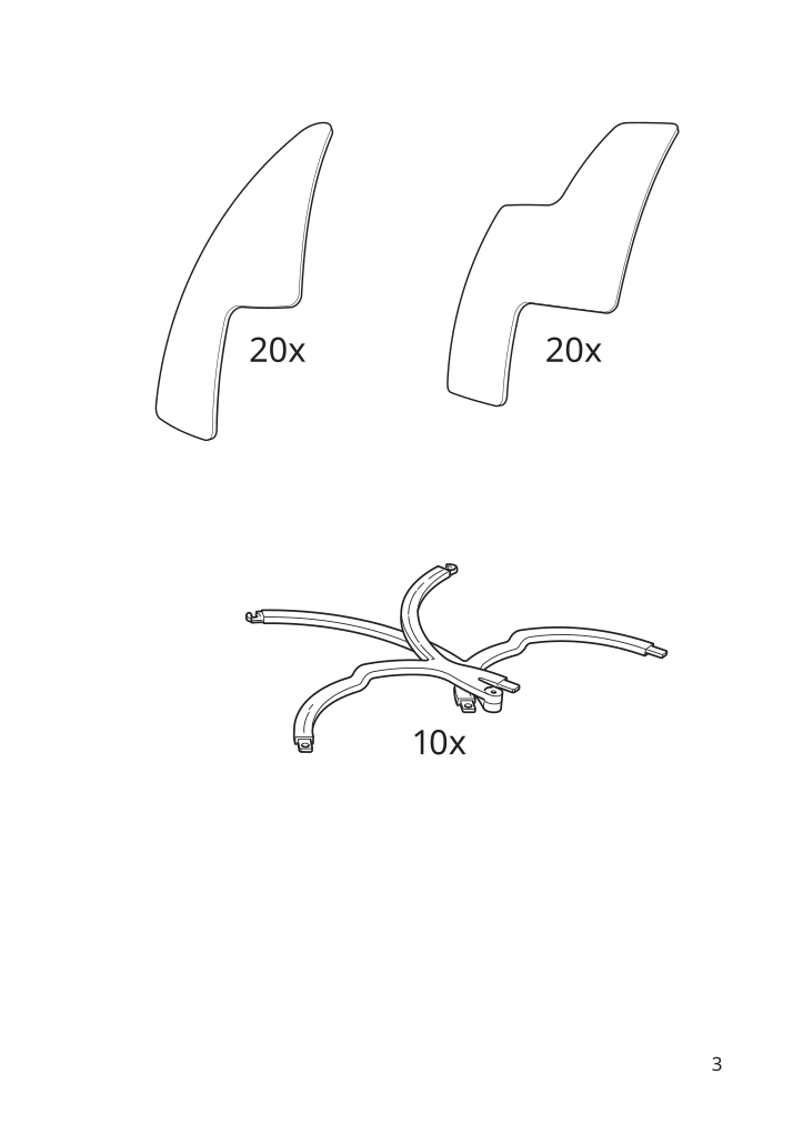 Assembly instructions for IKEA Ikea ps 2014 pendant lamp white silver color | Page 3 - IKEA IKEA PS 2014 pendant lamp 903.114.94