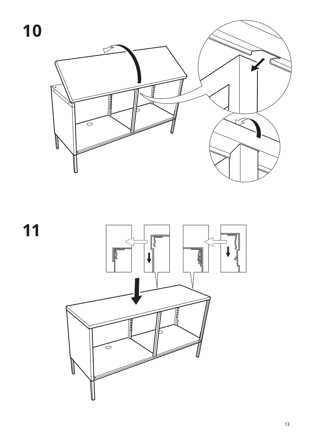 Assembly instructions for IKEA Ikea ps cabinet blue | Page 13 - IKEA IKEA PS cabinet 502.923.17