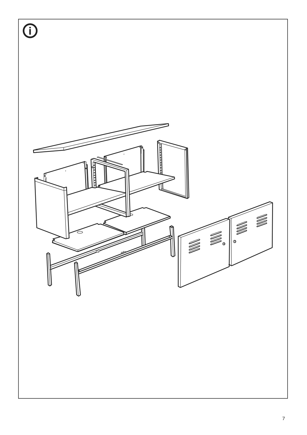 Assembly instructions for IKEA Ikea ps cabinet blue | Page 7 - IKEA IKEA PS cabinet 502.923.17