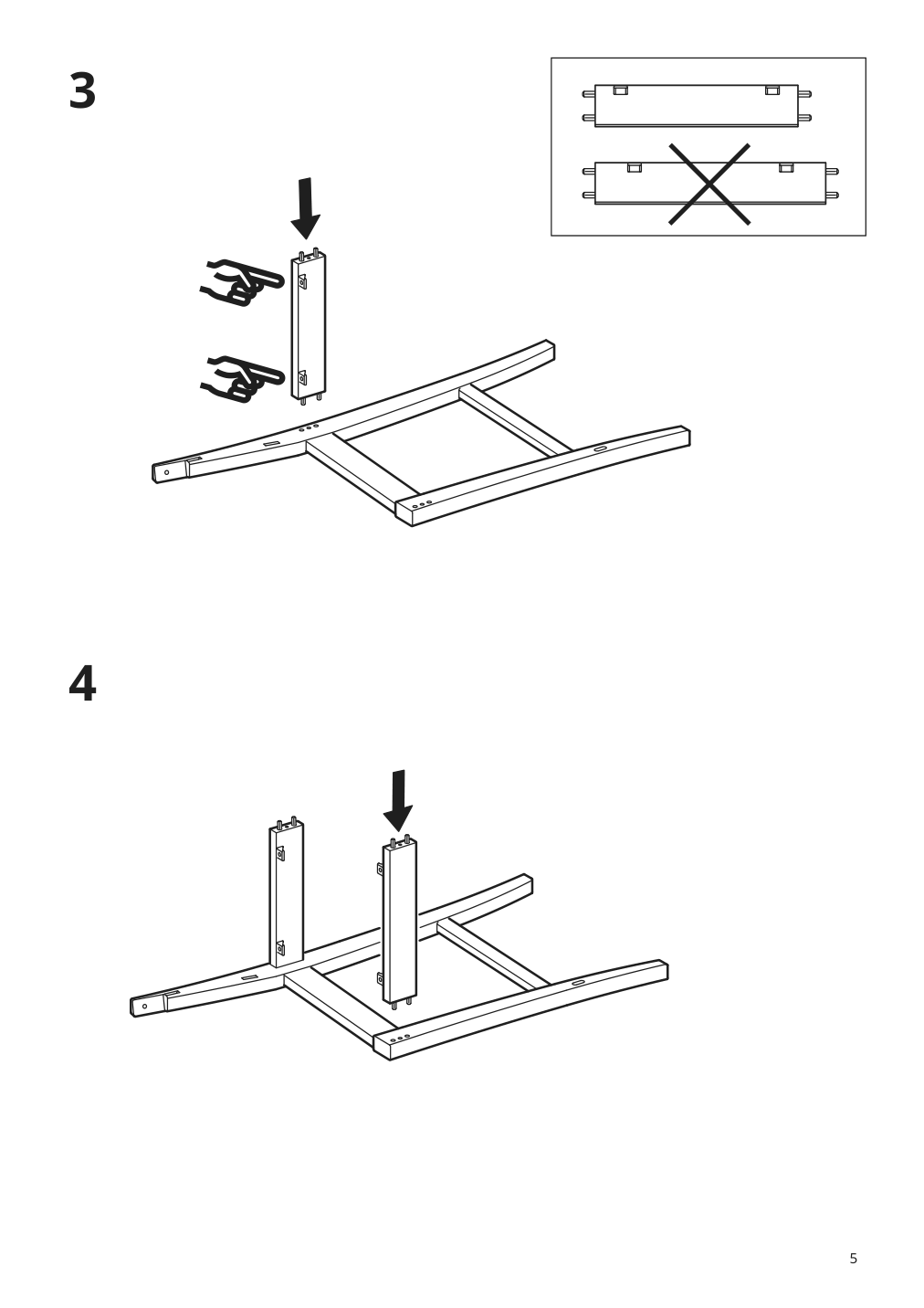 Assembly instructions for IKEA Ingolf bar stool with backrest brown black | Page 5 - IKEA INGOLF bar stool with backrest 902.485.15