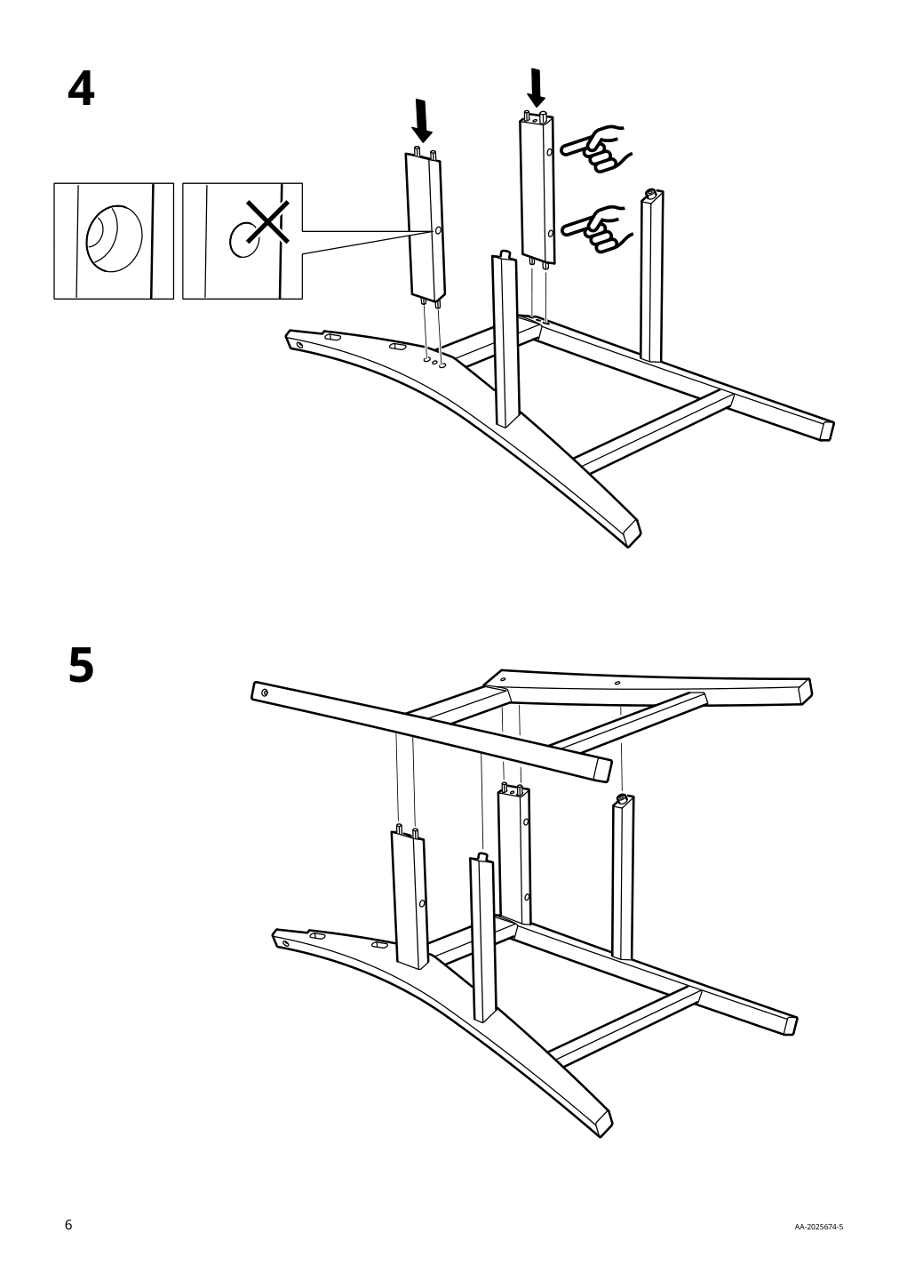 Assembly instructions for IKEA Ingolf junior chair antique stain | Page 6 - IKEA INGOLF junior chair 603.538.38